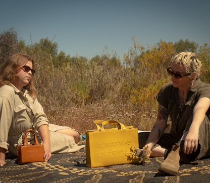 "Always Was" - Vegan Leather Handbags (MUSTARD)